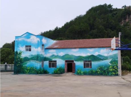 孝昌彩绘墙绘一般制作的位置
