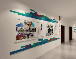 孝昌企业文化墙用什么材料好？