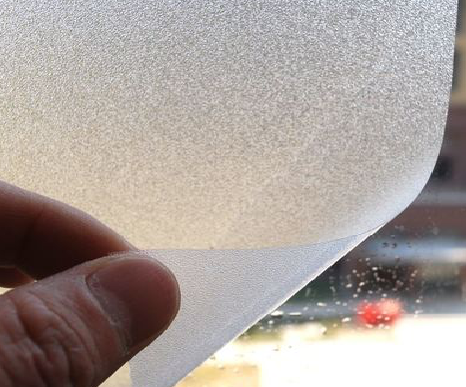 孝昌玻璃门外面粘广告用什么材料好？