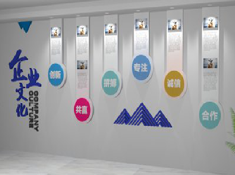 孝昌企业文化墙需要传递什么办公文化？